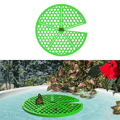 Lilypad Bee Pontoon — Botanical Green
